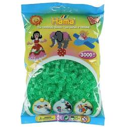 Hama Beads Midi Perler - Transparent 3000 stk