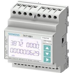 Siemens Sentron, Måleinstrument, 7kt Pac1600, Lcd, L-l: 400 V, L-n: 230 V, 5 A, 3-faset, M-bus