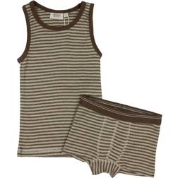 Wheat Lui Underwear - Mulch Stripe