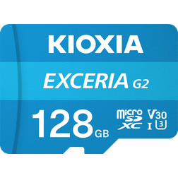 Kioxia Exceria G2 MicroSDXC Class 10 UHS-I U3 V30 100/50 MB/s 128GB