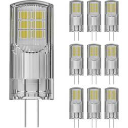 Osram Fordelspakke 10x Parathom LED Pin G4 2.6W 300lm 827 ekstra varm hvid erstatter 28W