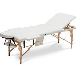 Bodyfit Table, 3-section massage bed, wooden XXL universal