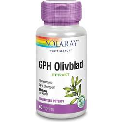Solaray GPH Olivblad 60 stk