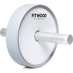 Fitwood Träningshjul KIVI Vit/Grå/Stål