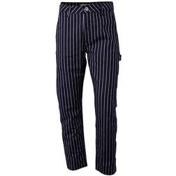 Hound Classic Worker Pants - Navy/Striped