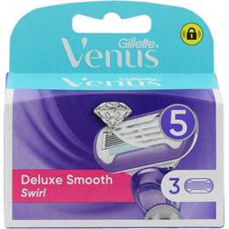 Gillette Venus Deluxe Smooth Swirl Barberblade 3 stk