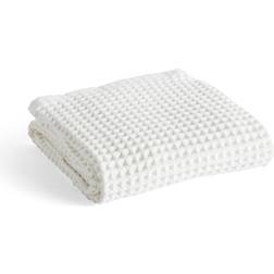 Hay Waffle Badehåndklæde Hvid (140x70cm)
