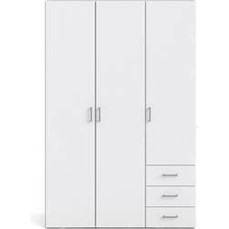 Tvilum Space with 3 Doors + 3 Drawers Garderobeskab 115.8x175.4cm