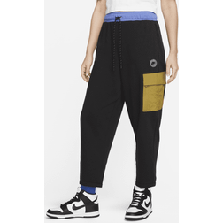 Nike Sportswear-sports-utility-cargobukser fleece til kvinder sort