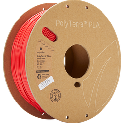 Polymaker PolyTerra PLA filament 1 kg, rød