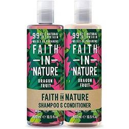 Faith in Nature Dragon Fruit Banded Shampoo & Conditioner 400ml