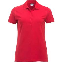 Clique Damen Regular Fit Poloshirt,rot, (Herstellergröße:X-Large)