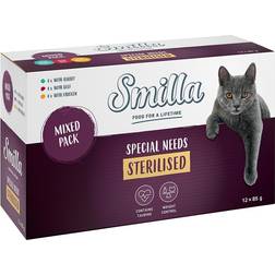 Smilla 48x85g Sterilised Blandet pakke portionsposer