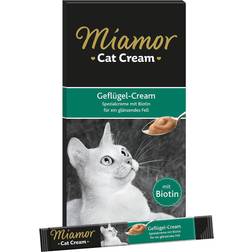 Miamor Cat Snack Fjerkræcreme Økonomipakke: 66