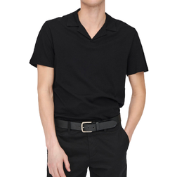 Only & Sons Regular Fit Polo Shirt - Black