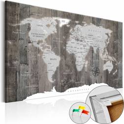 Artgeist World of Wood verdenskort Billede