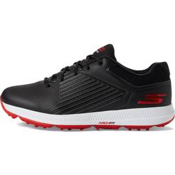 Skechers Men's Elite Arch Fit Waterproof Golf Shoe Black/Red