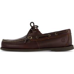 Timberland Cedar Bay Boat Shoe Dk Brown Full Grain