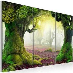 Artgeist Mysterious forest triptych Billede