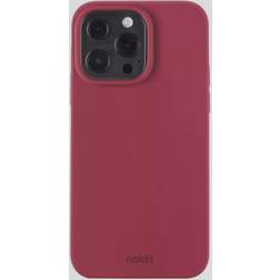 Holdit Mobilcover Silicone Red Velvet iPhone 13 Pro