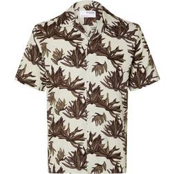 Selected Tropical Print Shirt