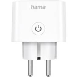 Hama Smarte WLAN-Steckdose, Matter, per Sprache/App steuern, nachrüstbar, 3.680W