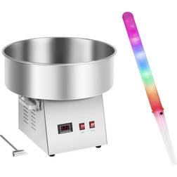 Royal Catering Catering Candy Floss Machine Set Candy Sticks