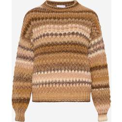 Noella Gio Knit Sweater - Brown Mix