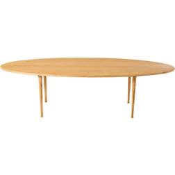 Intarsia Furniture Surf Table Naturolieret Eg Sofabord 153cm