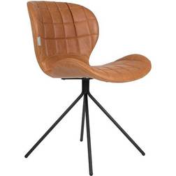 Zuiver Omg PU Leather Brown Køkkenstol 80cm 2stk