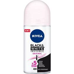 Nivea Invisible Clear Black & White Original Deo Roll-on 50ml