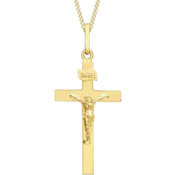 T.H.Baker Crucifix Pendant Chain - Gold