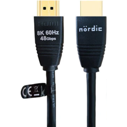 Nordic HDMI-550 48Gbps 2.1 HDMI - HDMI M-M 5m