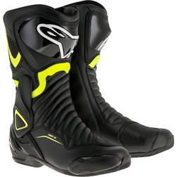 Alpinestars SMX-6 V2 Sort/Gul Fluo Herre