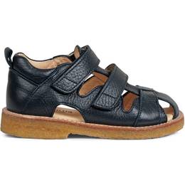Angulus Sandal with Adjustable Velcro Closure - Black • Se priser nu »