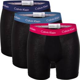 Calvin Klein Cotton Stretch Boxer Brief 3-pack - Plumberry/Chino Blue  /Riverbed • Pris »