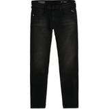 Selected Slim Fit Jeans - Sort • Se laveste pris nu