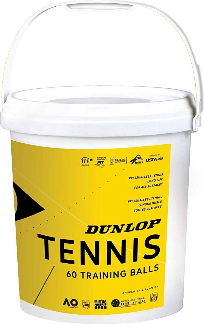 Dunlop Training Tennis Balls 60 bolde • Priser