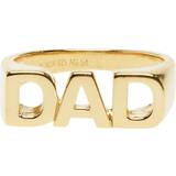 Maria Black Dad Ring - Gold (18 butikker) • Se priser »