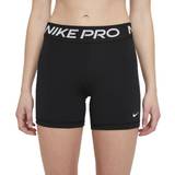 Nike Pro 365 5" Shorts Women - Black/White • Priser »