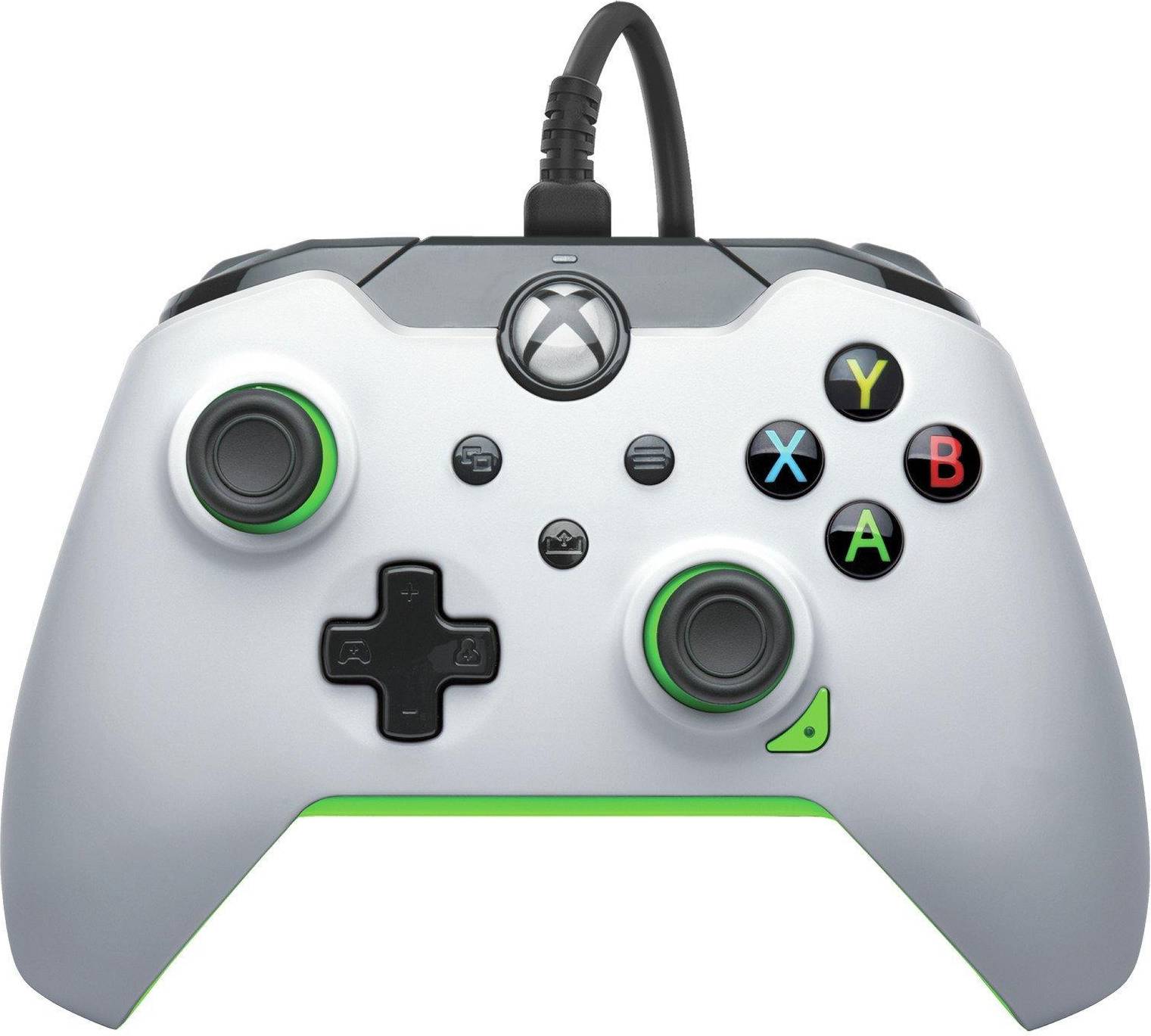 Pdp Xbox Wired Controller Neon Hvid • Se Priser