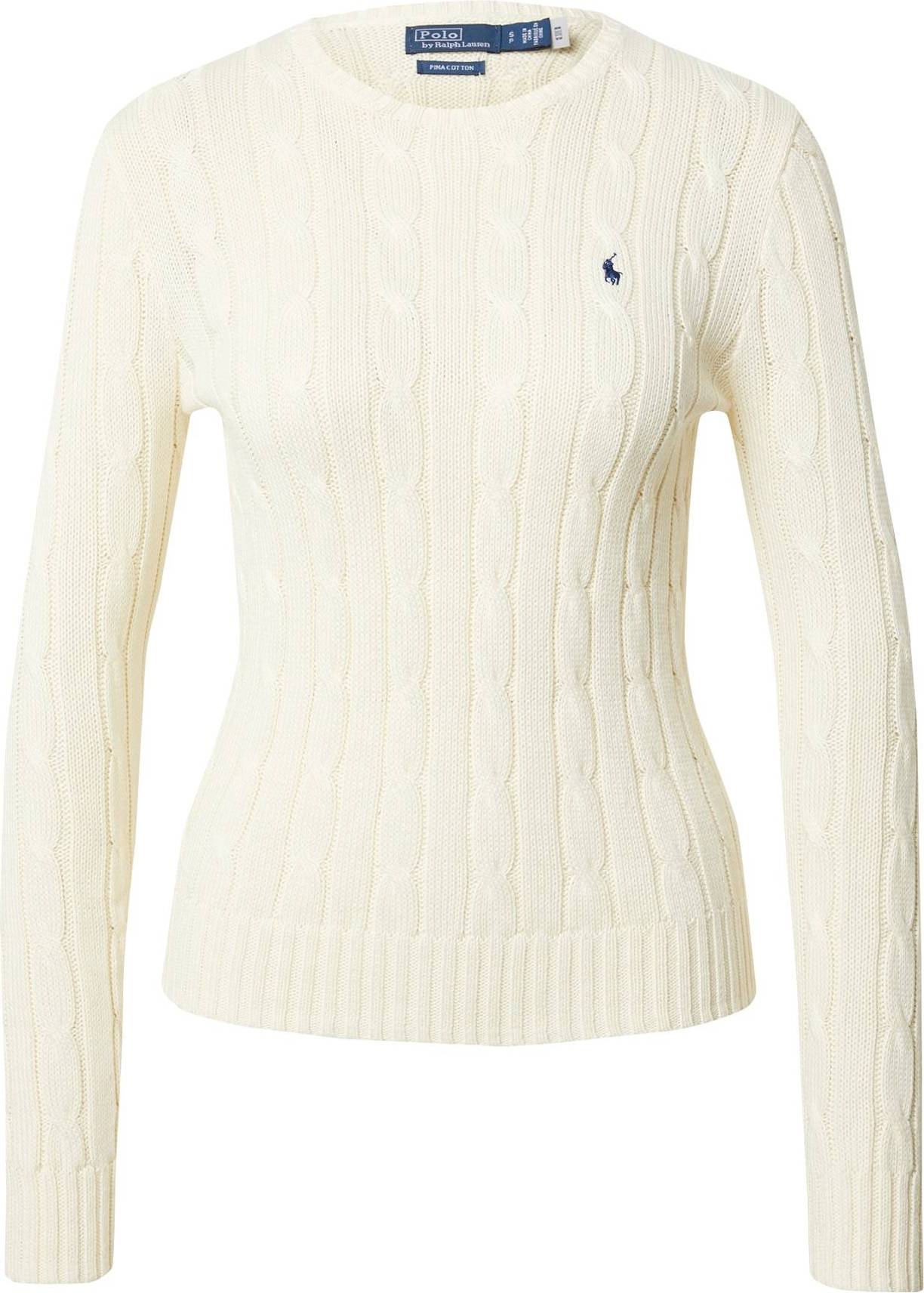 Polo Ralph Lauren Cable Knit Crewneck Jumper Cream • Pris