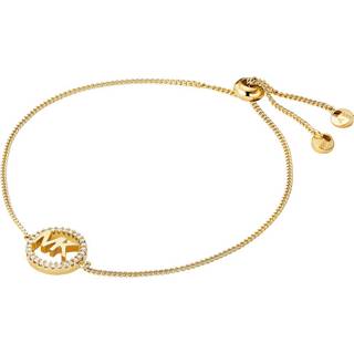 Michael Kors Premium Bracelet - Gold/White • Se priser hos os »