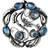 Georg Jensen Blossom Brooch - Silver/Moonstone