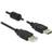 DeLock USB A-USB A 2.0 Ferrite Core 1.5m