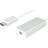 Value USB C- Mini Displayport M-F 0.1m