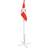 H. P. Schou Flag Pole with Flag 1.8m