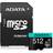 Adata Premier Pro microSDXC Class 10 UHS-I U3 V30 A2 100/80MB/s 512GB