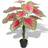 vidaXL Artificial Caladium Plant with Pot Kunstig plante