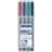 Staedtler Lumocolor Non Permanent Pen 315 1mm 4-pack